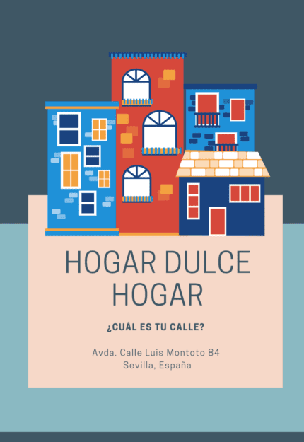Material didáctico de conversación sobre el hogar en español
